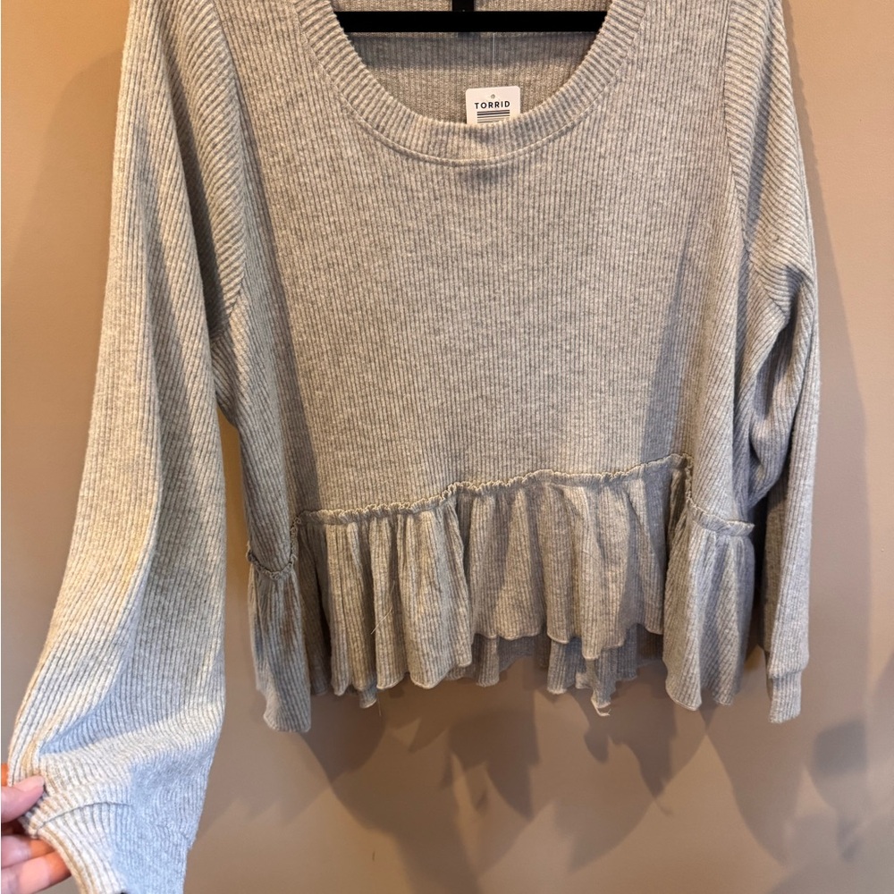 Torrid gray Sweater